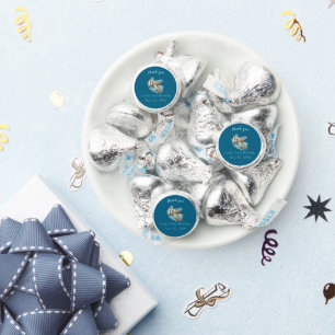 Western Horse Floral Birthday Favor- Navy Hershey®'s Kisses®