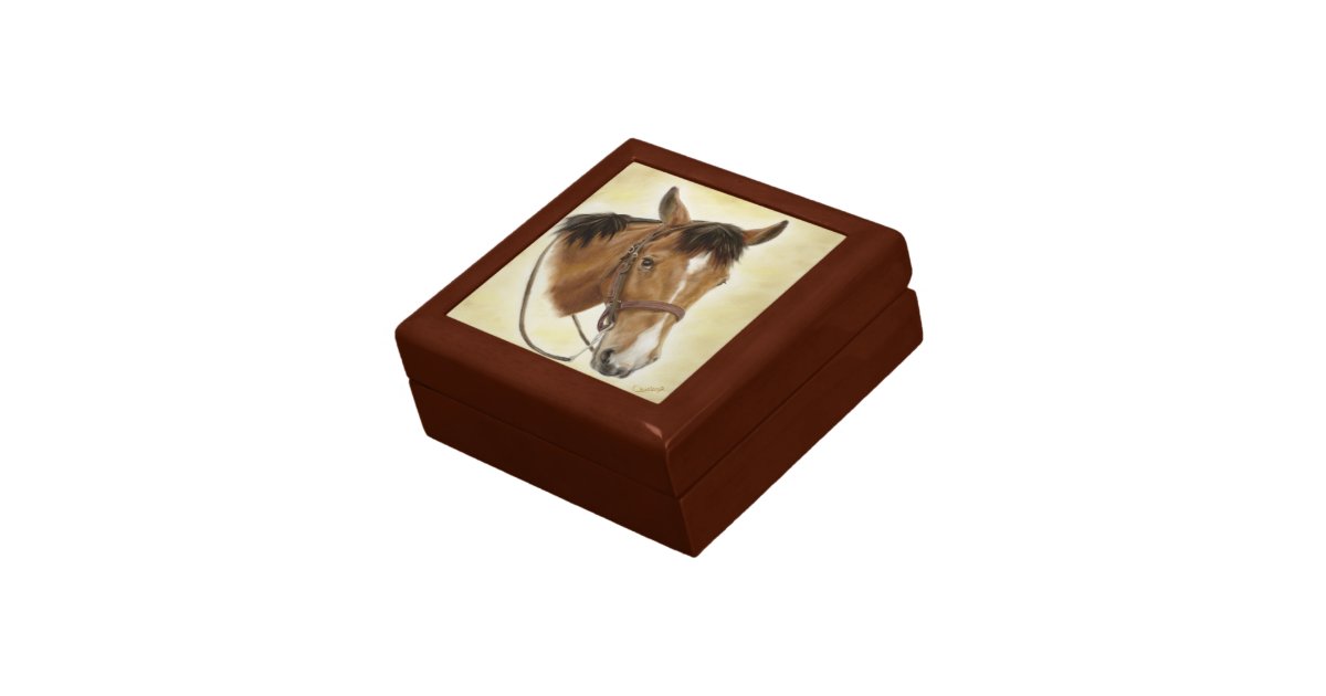 Western Horse Jewelry Box Zazzle