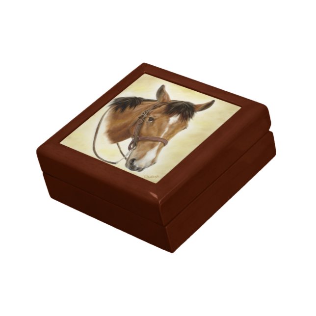 Western Horse Jewelry Box (Side)
