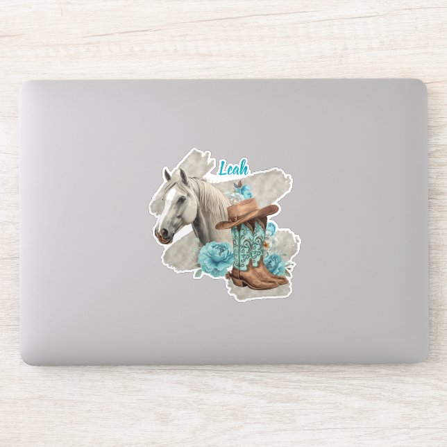 Western Horse  Sticker (Computer)