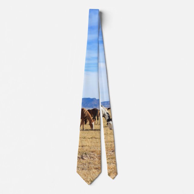 Western Horses Neck Tie (Front)