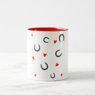 Western Horseshoe Heart – Country Mug