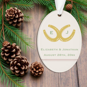 Western Horseshoes Ornament