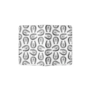 Western Horseshoes & Stars Vintage Country Design Passport Holder