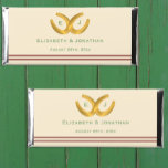 Western Horseshoes Wedding Hershey Bar Favors<br><div class="desc">Country western horseshoes with a southern color palette of light brown,  sage green and burgundy</div>