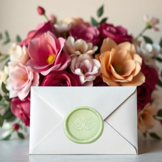 Western Horseshoes Wedding Wax Seal Stamp (Creator Uploaded)