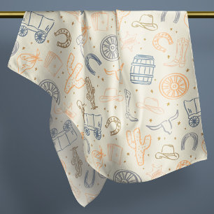 Western Howdy Cowboy Bandana