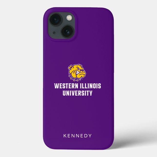 Western Illinois University | Add Your Name Case-Mate iPhone Case (Back)