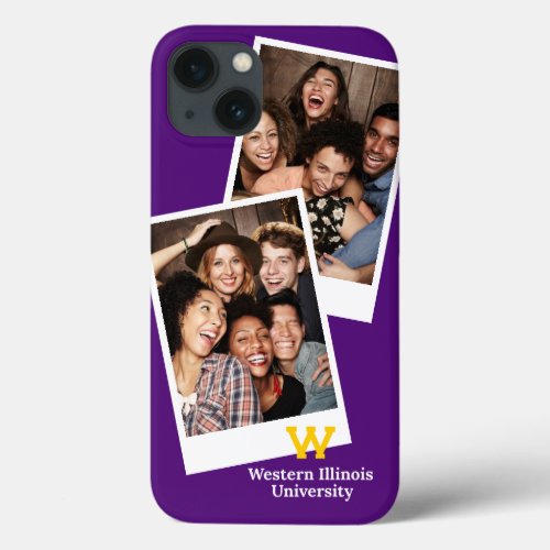 Western Illinois University  Add Your Photo iPhone 13 Case