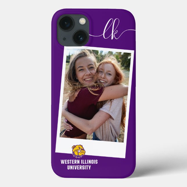 Western Illinois University | Add Your Photo Case-Mate iPhone Case (Back)