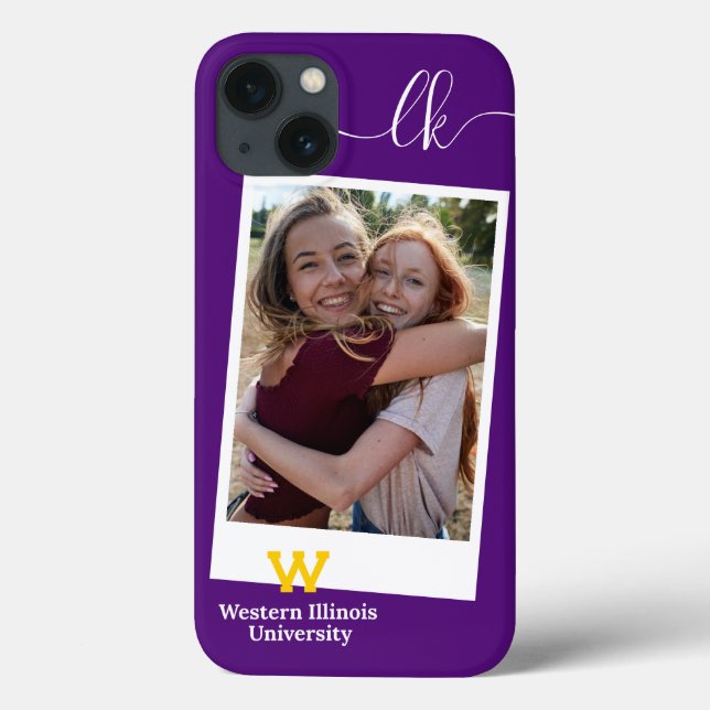 Western Illinois University | Add Your Photo Case-Mate iPhone Case (Back)
