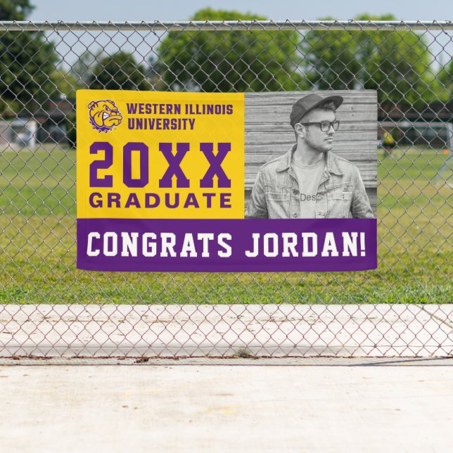 Western Illinois University | Congrats Grad Banner (Insitu)