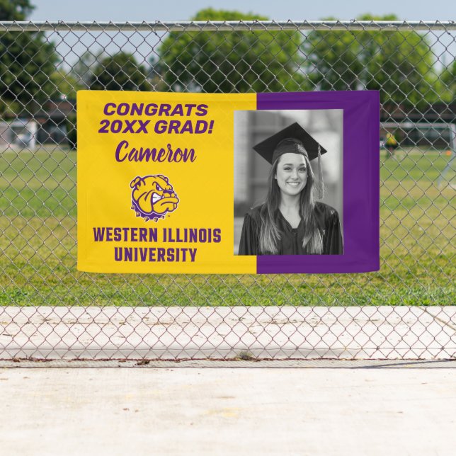 Western Illinois University | Congrats Grad Banner (Insitu)