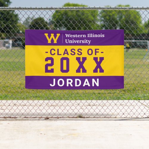 Western Illinois University  Graduate Class of Banner