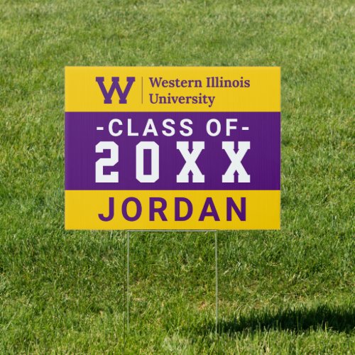 Western Illinois University  Graduate Class of Sign