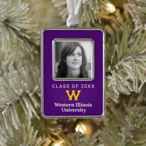 Western Illinois University  Graduation Christmas Ornament