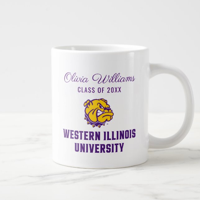 Western Illinois University | Graduation Giant Coffee Mug (Right)