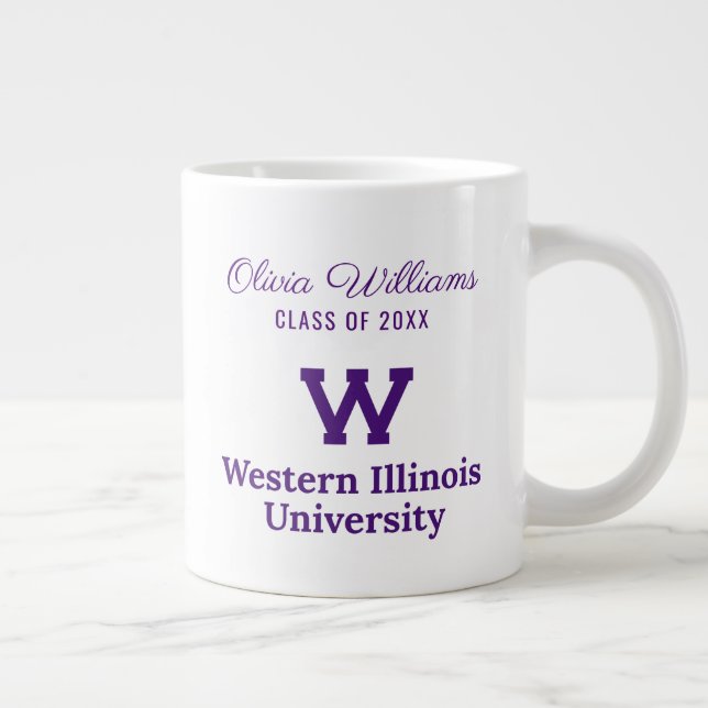 Western Illinois University | Graduation Giant Coffee Mug (Right)