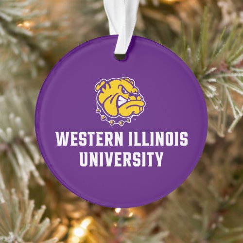 Western Illinois University Leathernecks Ornament