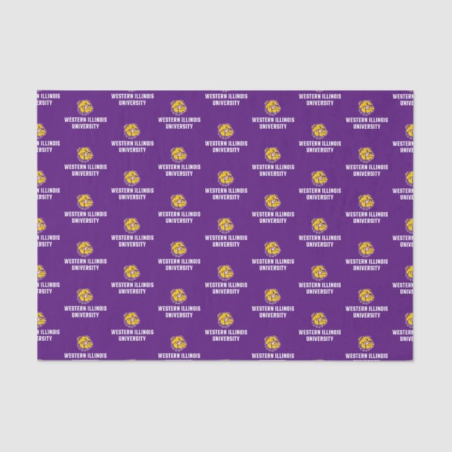 Western Illinois University Leathernecks Tissue Paper (Front)