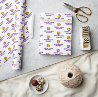 Western Illinois University Leathernecks Wrapping Paper