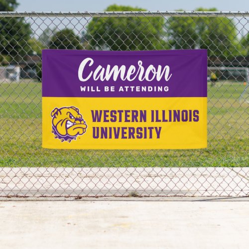 Western Illinois University  Will Be Attending Banner