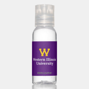 Western Illinois University Wordmark Hand Sanitizer