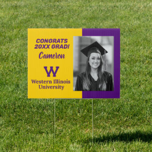 Western Illinois University Wordmark Sign