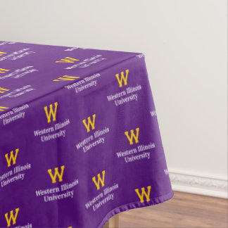 Western Illinois University Wordmark Tablecloth