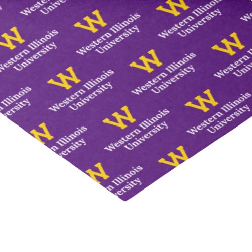 Western Illinois University Wordmark Tissue Paper