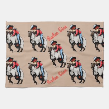 Western Kitchen Towels Rodeo Design by RODEODAYS at Zazzle