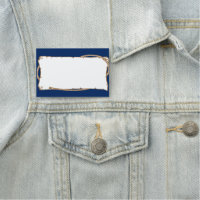 Western Label With Rope Party Name Tag