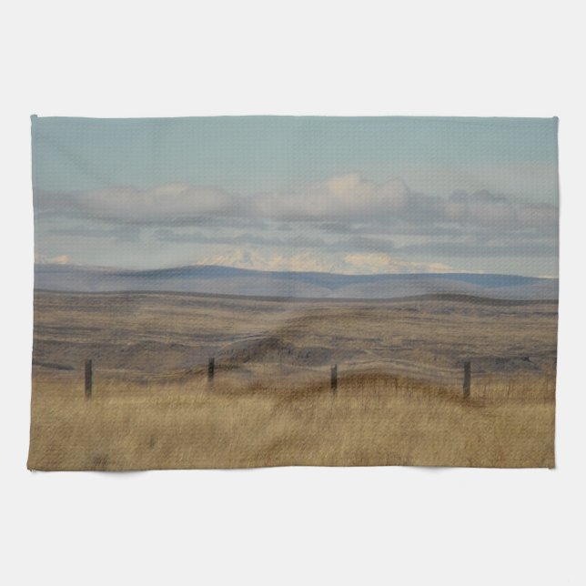 Western Landscape Photo Kitchen Towel (Horizontal)