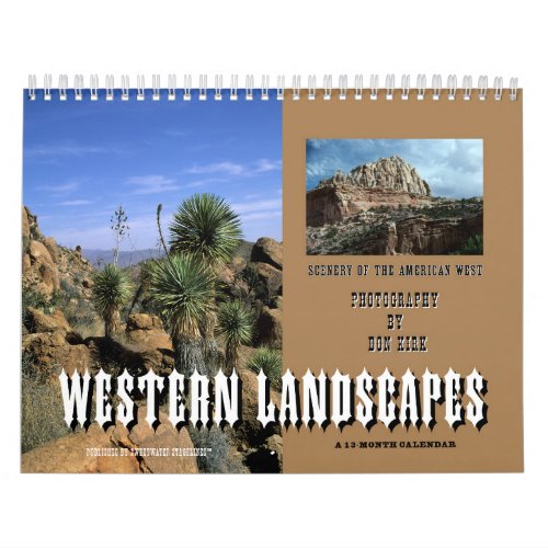 Western Landscapes Calendar