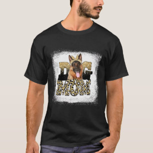 Western Leopard German Shepherd Mom Mother's Day T-Shirt
