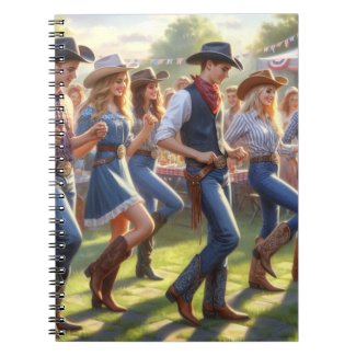 Western Line Dance Cowgirl 