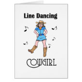 Western "Line Dancing Cowgirl" (Front)