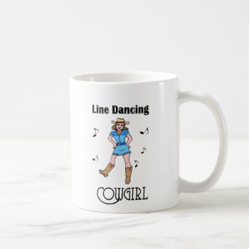 Western "line Dancing Cowgirl" Coffee Mug by BootsandSpurs at Zazzle