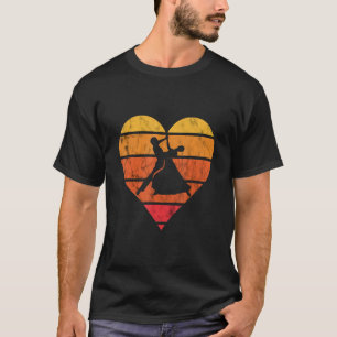 Western Line Dancing Retro Vintage Sunset Line Dan T-Shirt