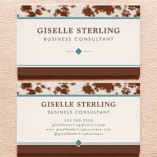 Western Luxury Business Card