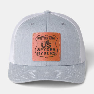 Western Maine Chapter - Leather Patch Hat 02