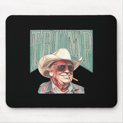 Western Make America Great Trump Daddy 1  Mouse Pad