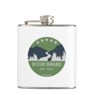 Western Maryland Rail Trail Flask