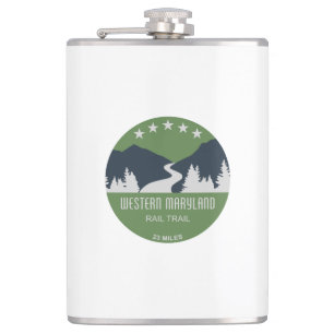 Western Maryland Rail Trail Flask
