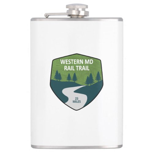 Western Maryland Rail Trail Flask