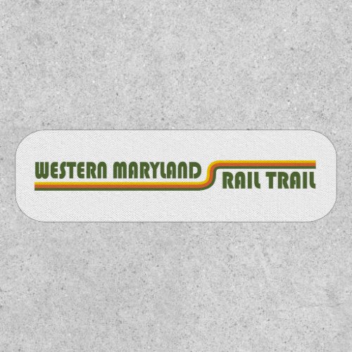 Western Maryland Rail Trail Patch
