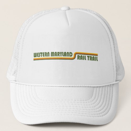 Western Maryland Rail Trail Trucker Hat