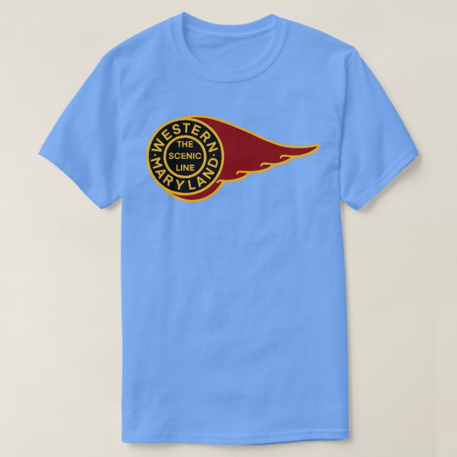 Western Maryland Scenic Railroad TShirt 1 (Design Front)