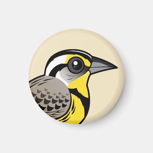 Western Meadowlark Magnet (Front)