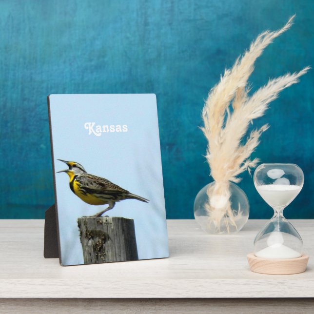 Western Meadowlark Plaque (Side)